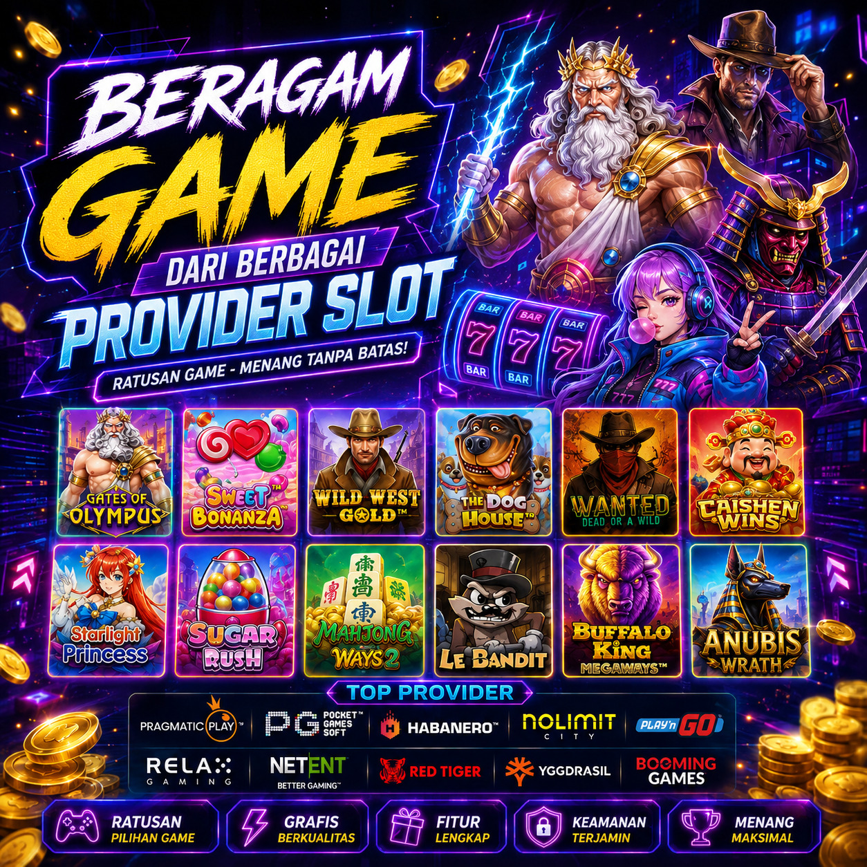 Game Habanero Terbaik dengan Tampilan Menarik yang Menghadirkan Pengalaman Bermain Modern